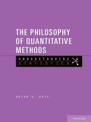 cover image of The Philosophy of Quantitative Methods